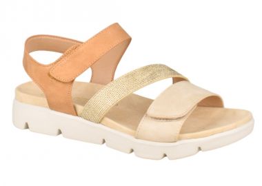 Πέδιλα γυναικεία | Ανατομικά | Amarpies | ABZ28623 | Μπεζ - Amarpies - 